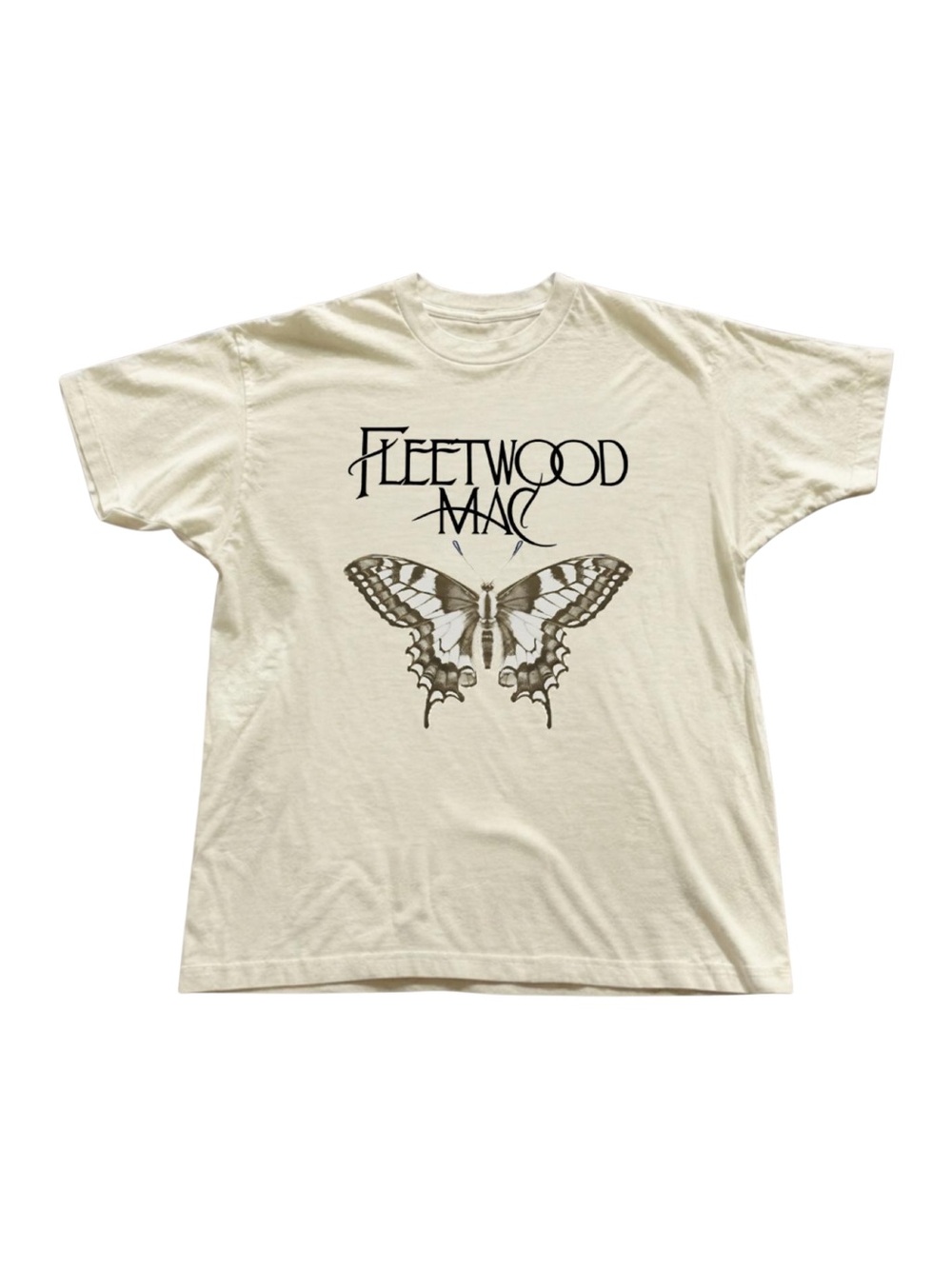 Gildan Fleetwood Mac Cream Butterfly Graphic Tee